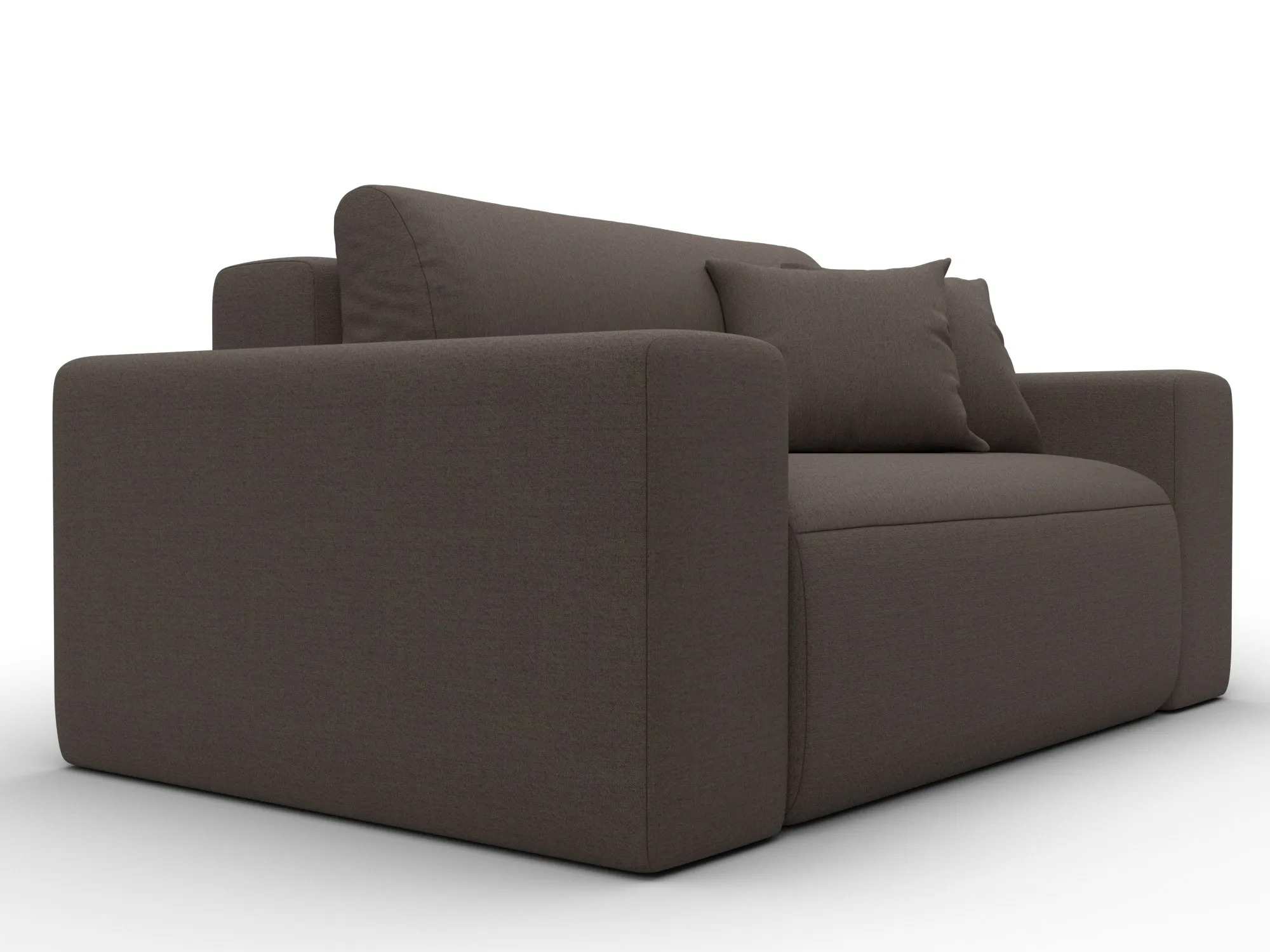 Кресло Лига-036 НПБ ( Амур коричневый )