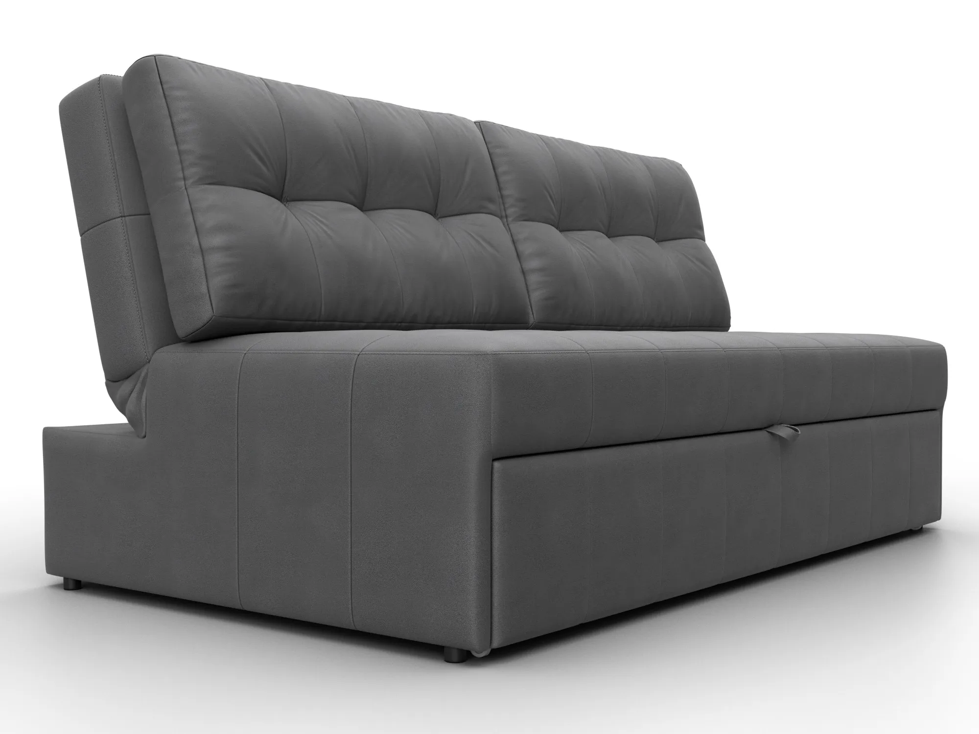 Диван прямой Лига-107 (160) ( JOLY 13 серый )