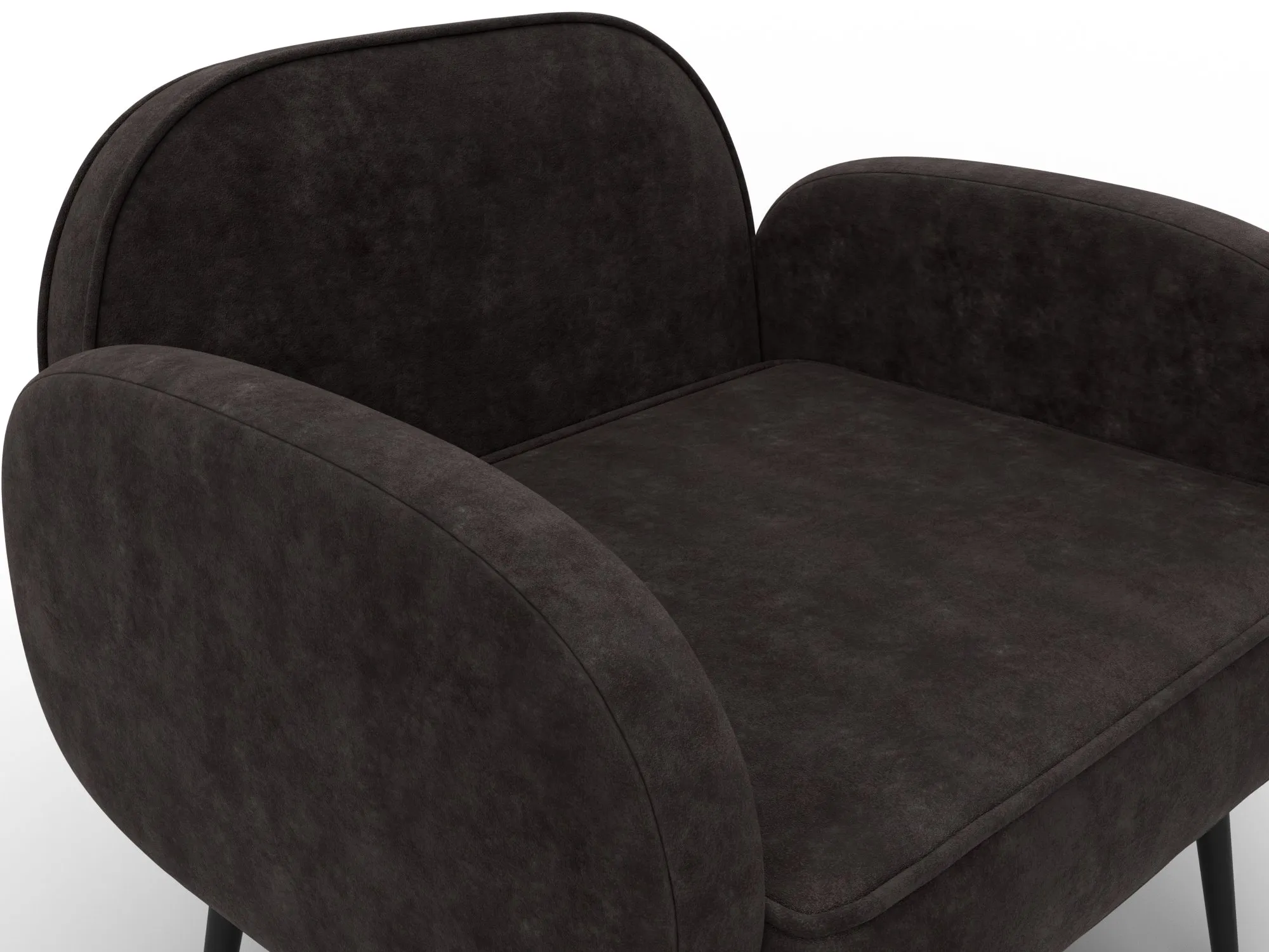 Кресло Лига-086 ( BRUT 17 коричневый )