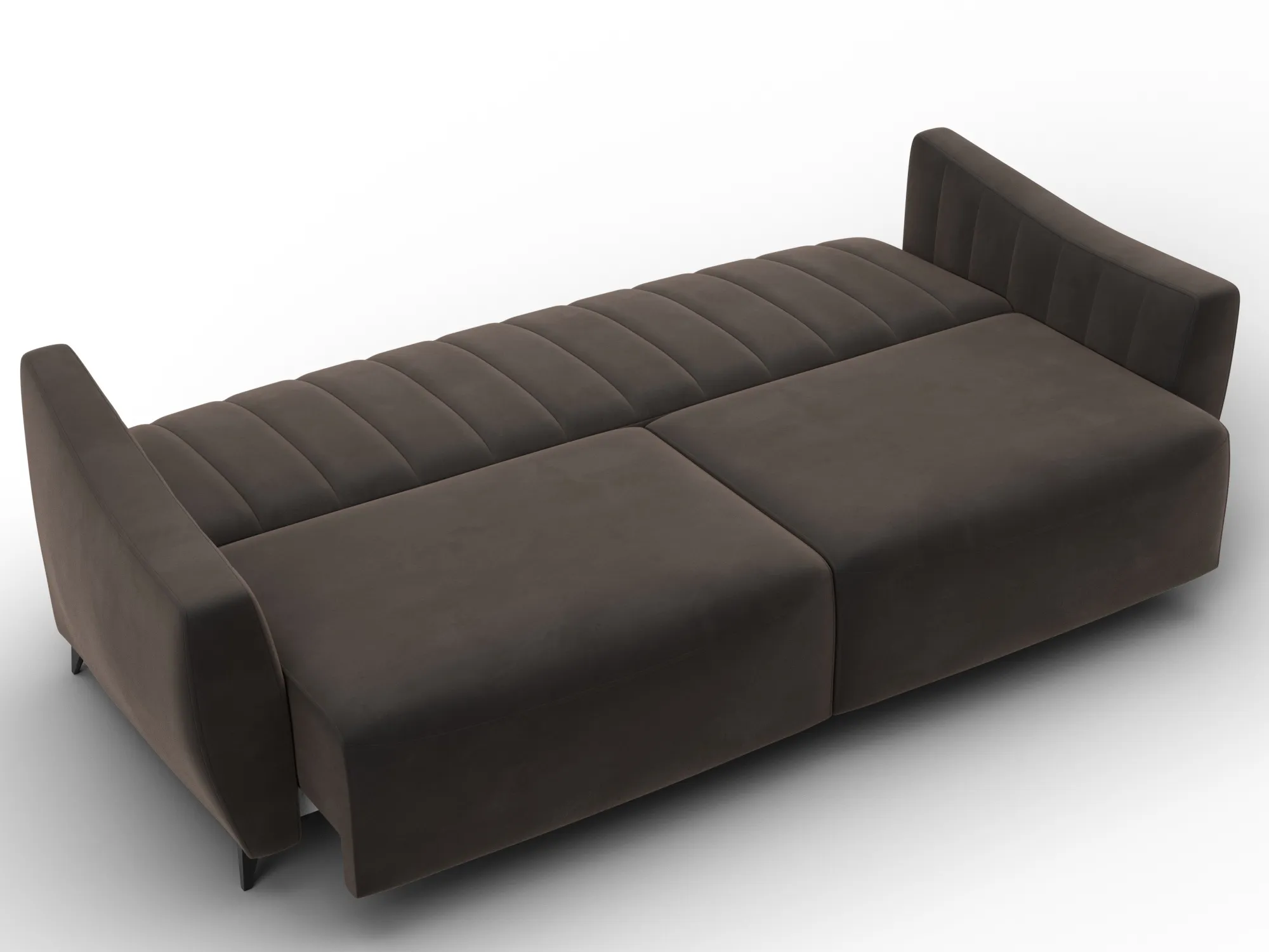 Диван-книжка Лига-095 НПБ ( SEVEN 727 коричневый )