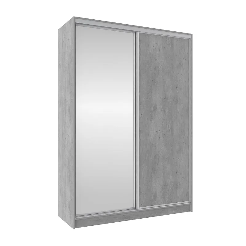 Шкаф-купе 1600 Домашний Зеркало Atelier светлый