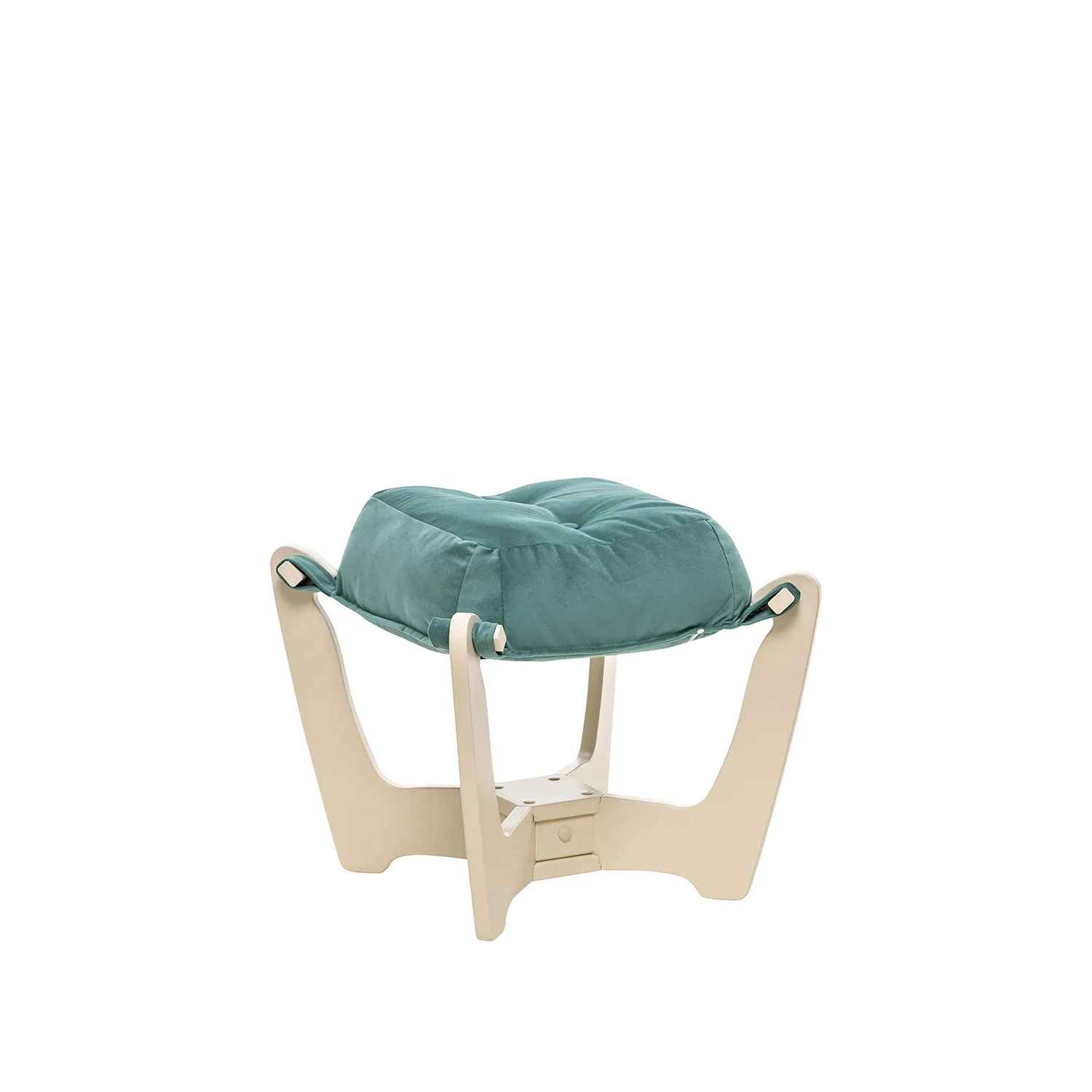 Пуф Модель 11.2 (Дуб шампань/V43 зеленый)