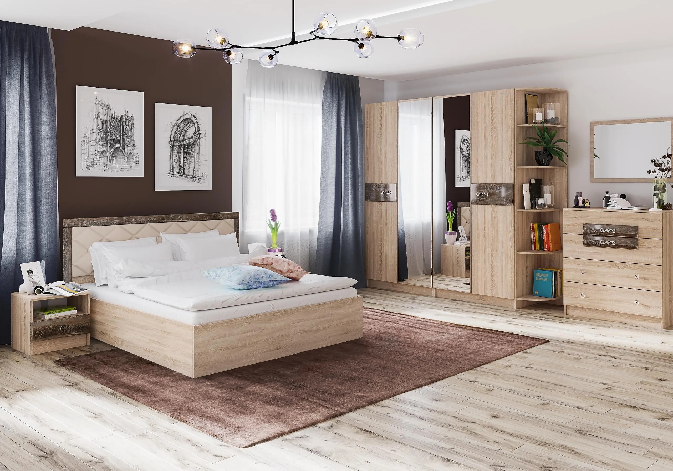 Спальный гарнитур Мадлен-1