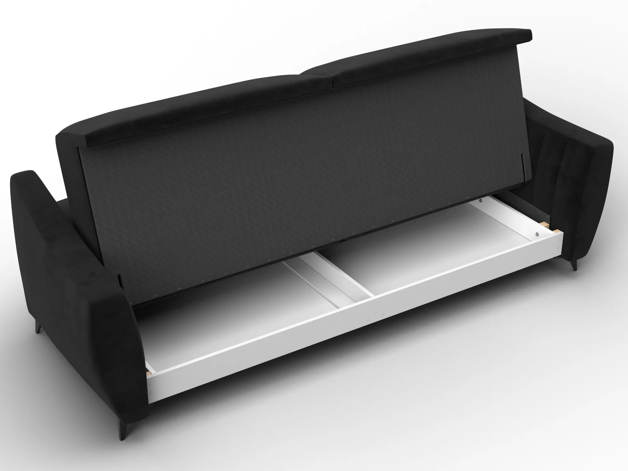 Диван-книжка Лига-095 НПБ ( SEVEN 35 черный )