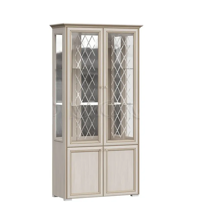 Шкаф-стекло Парма (сандал)