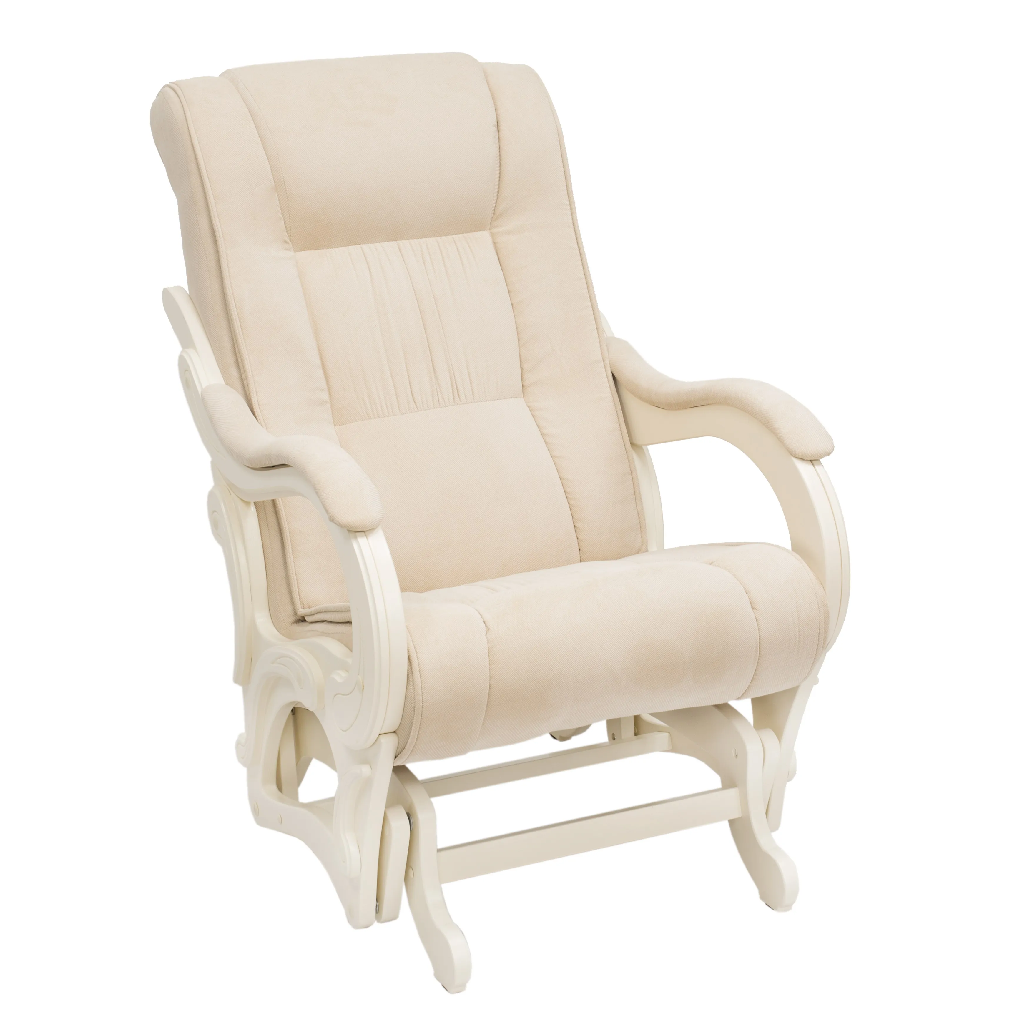 Кресло-качалка гляйдер модель 78 (дуб шампань/Верона ванилла)