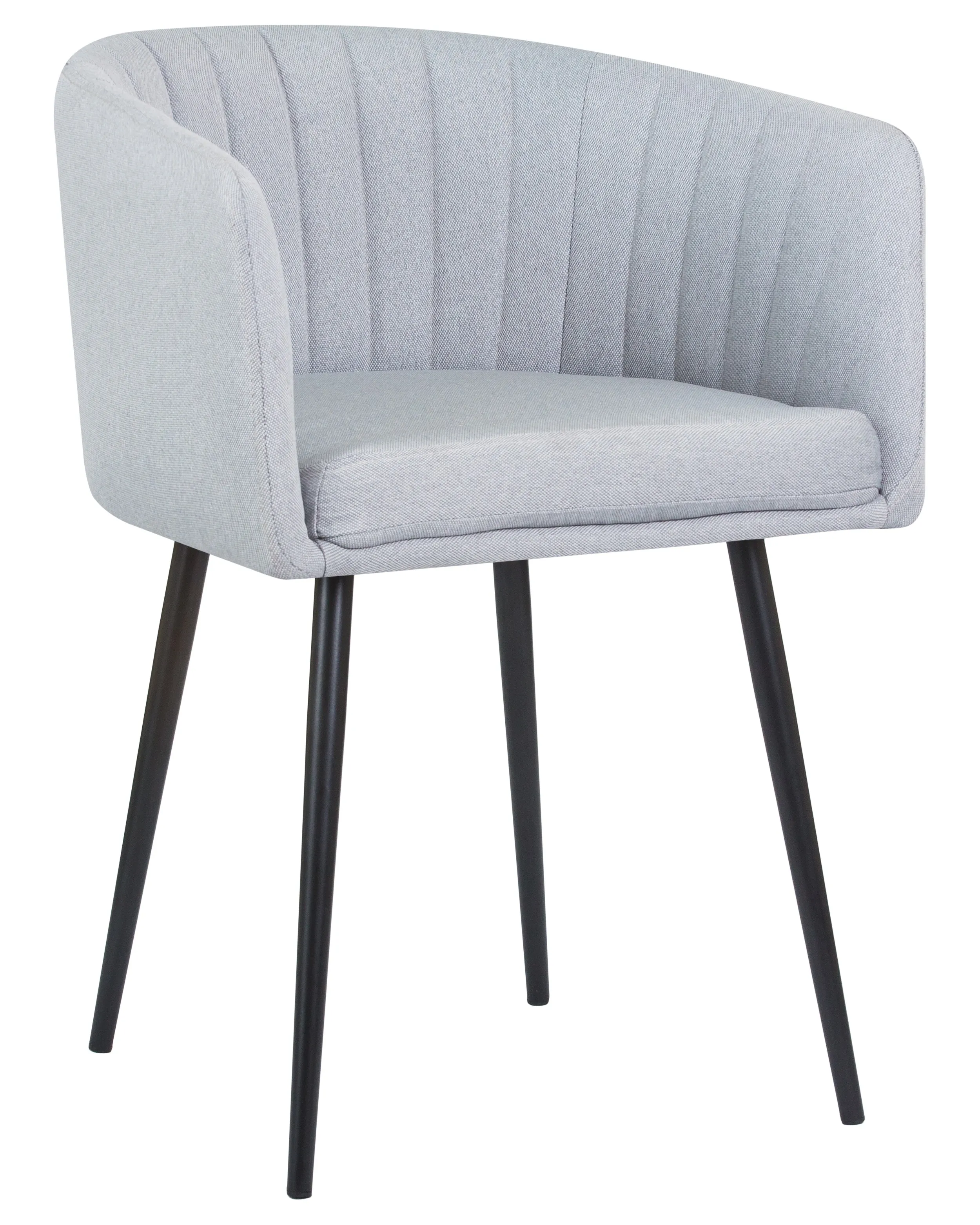 Стул обеденный DOBRIN ALINA (серо-голубая ткань (LAR-106D-23))