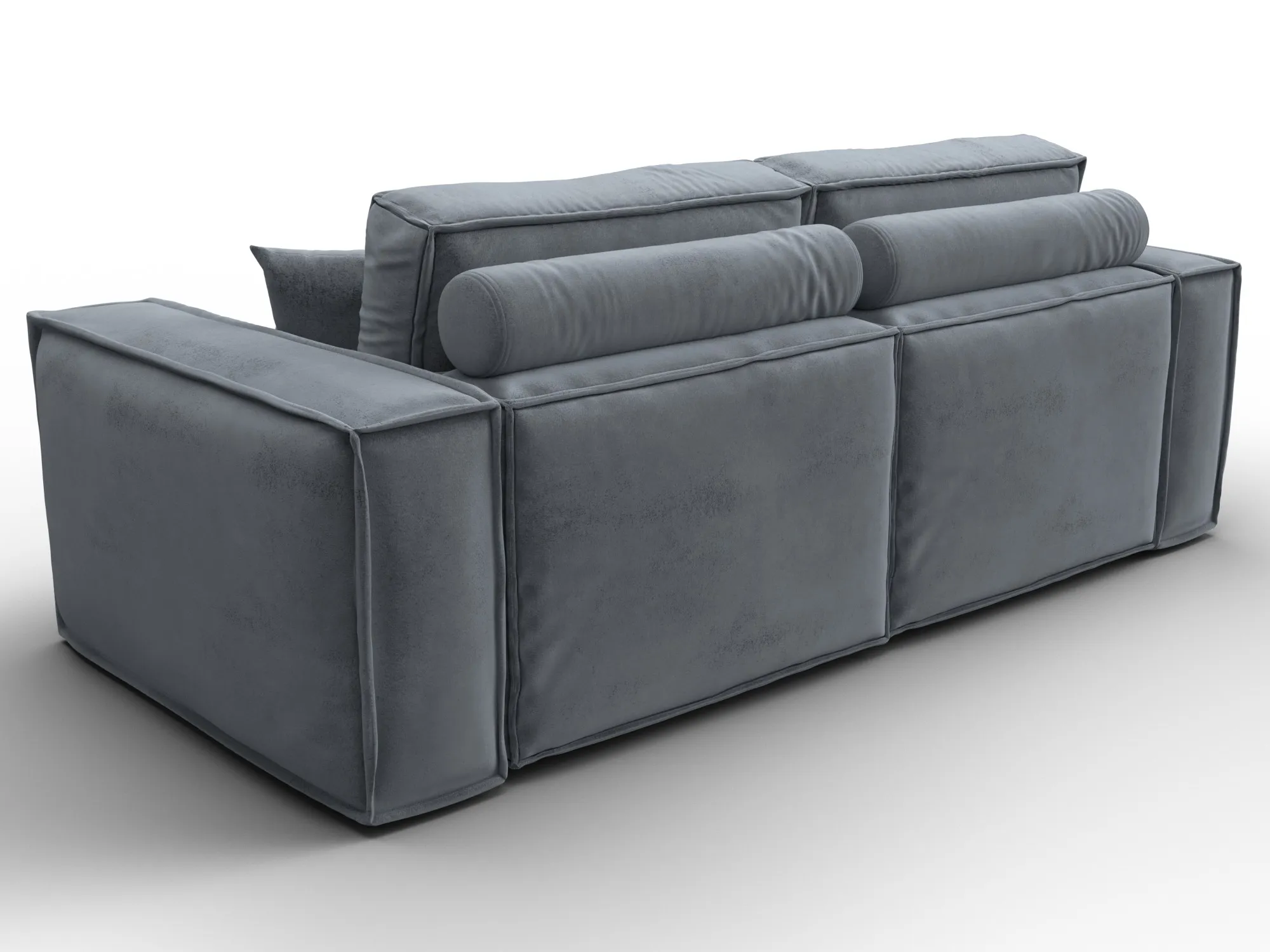 Диван прямой Лига-081 НПБ ( TOWER 10 серый )