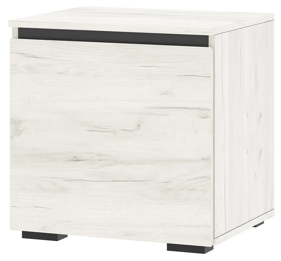 Тумба ГРЕТТА 500  Дуб Крафт белый