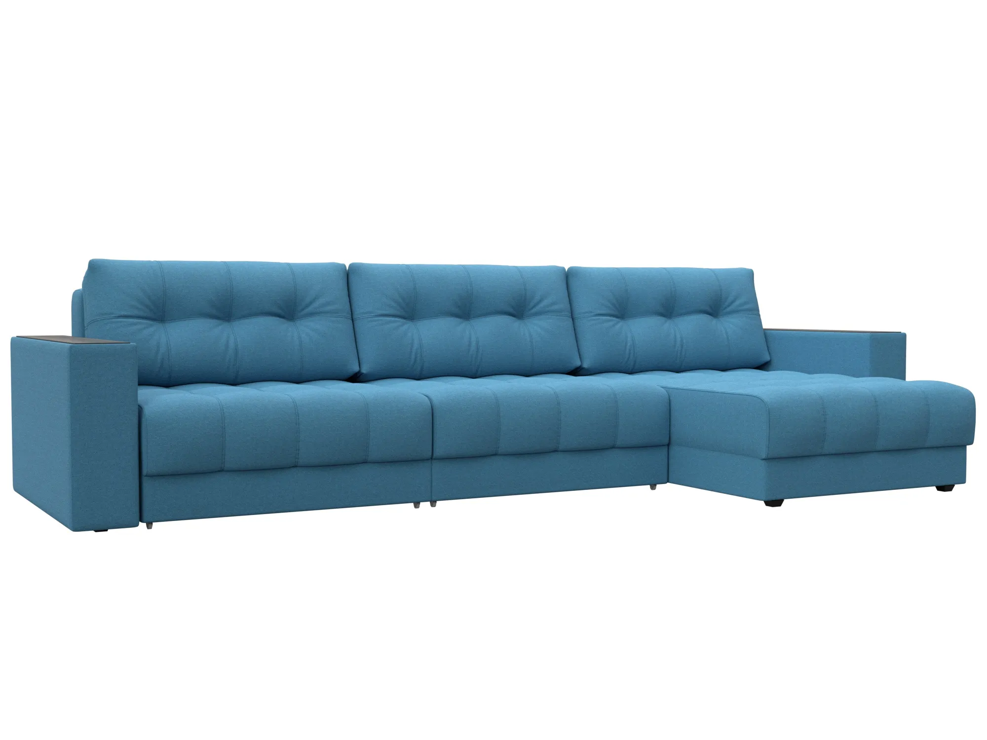 Диван угловой с декором Лига-049 НПБ Лонг