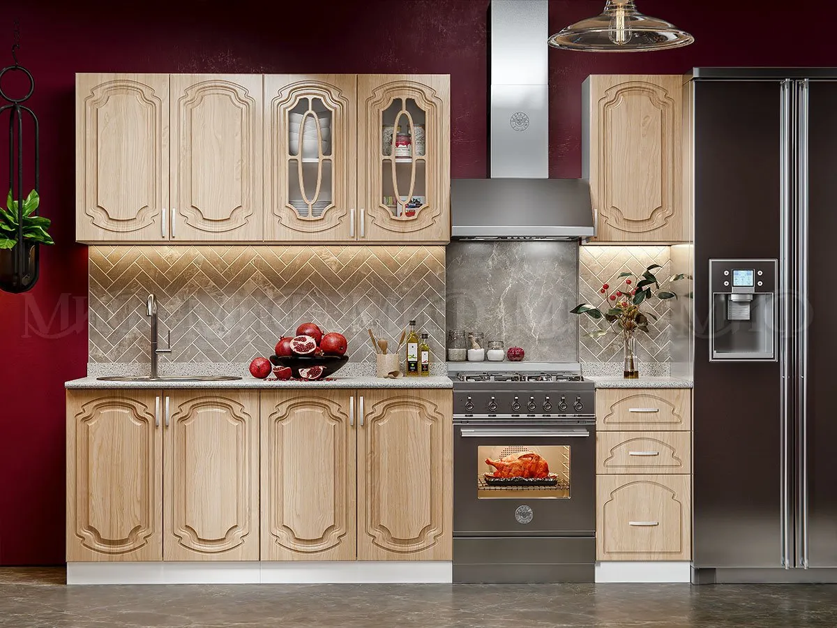 Кухня Сказка МДФ 2,0 береза