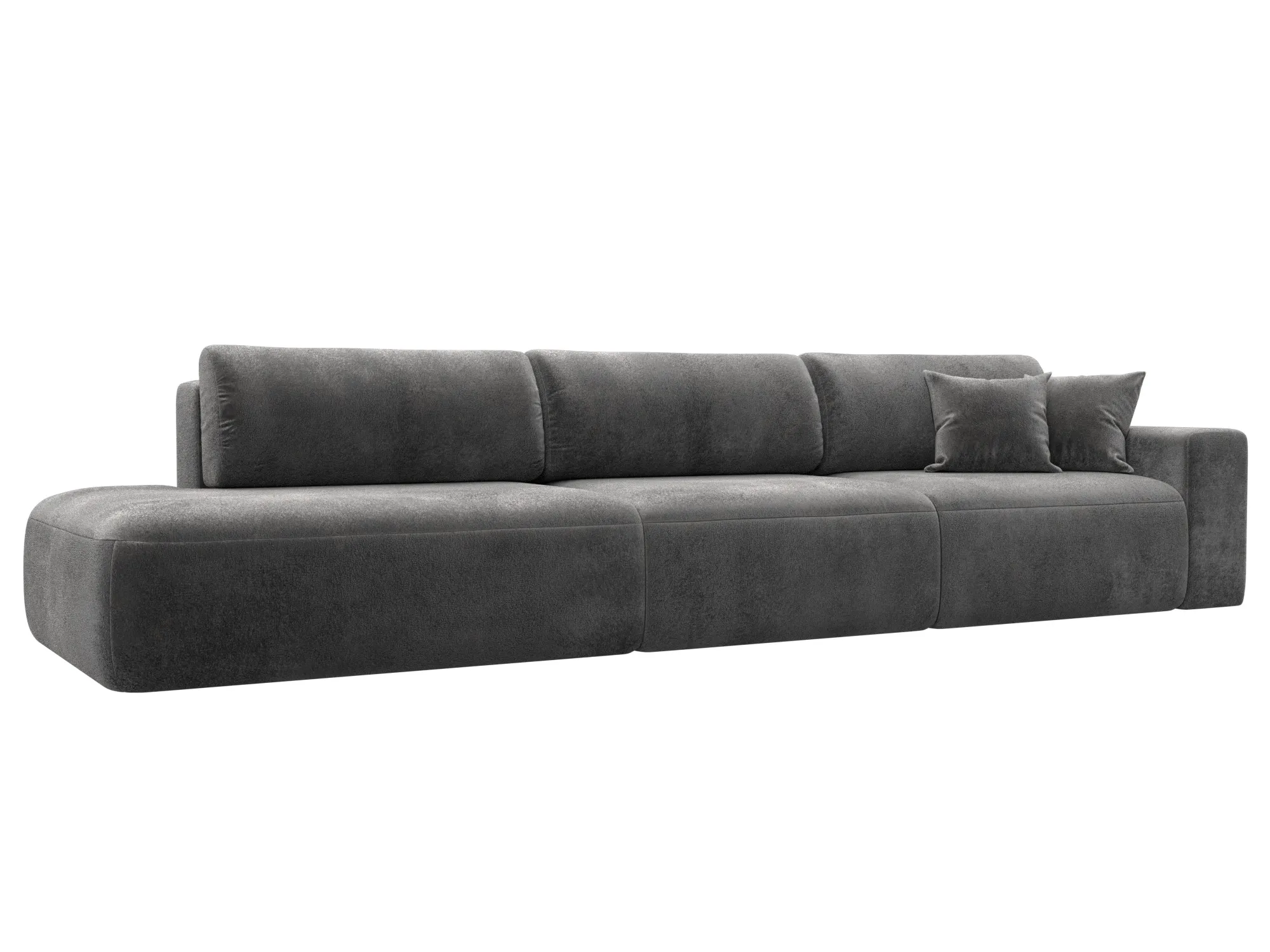 Диван прямой Лига-036 НПБ Модерн Лонг подлокотник справа