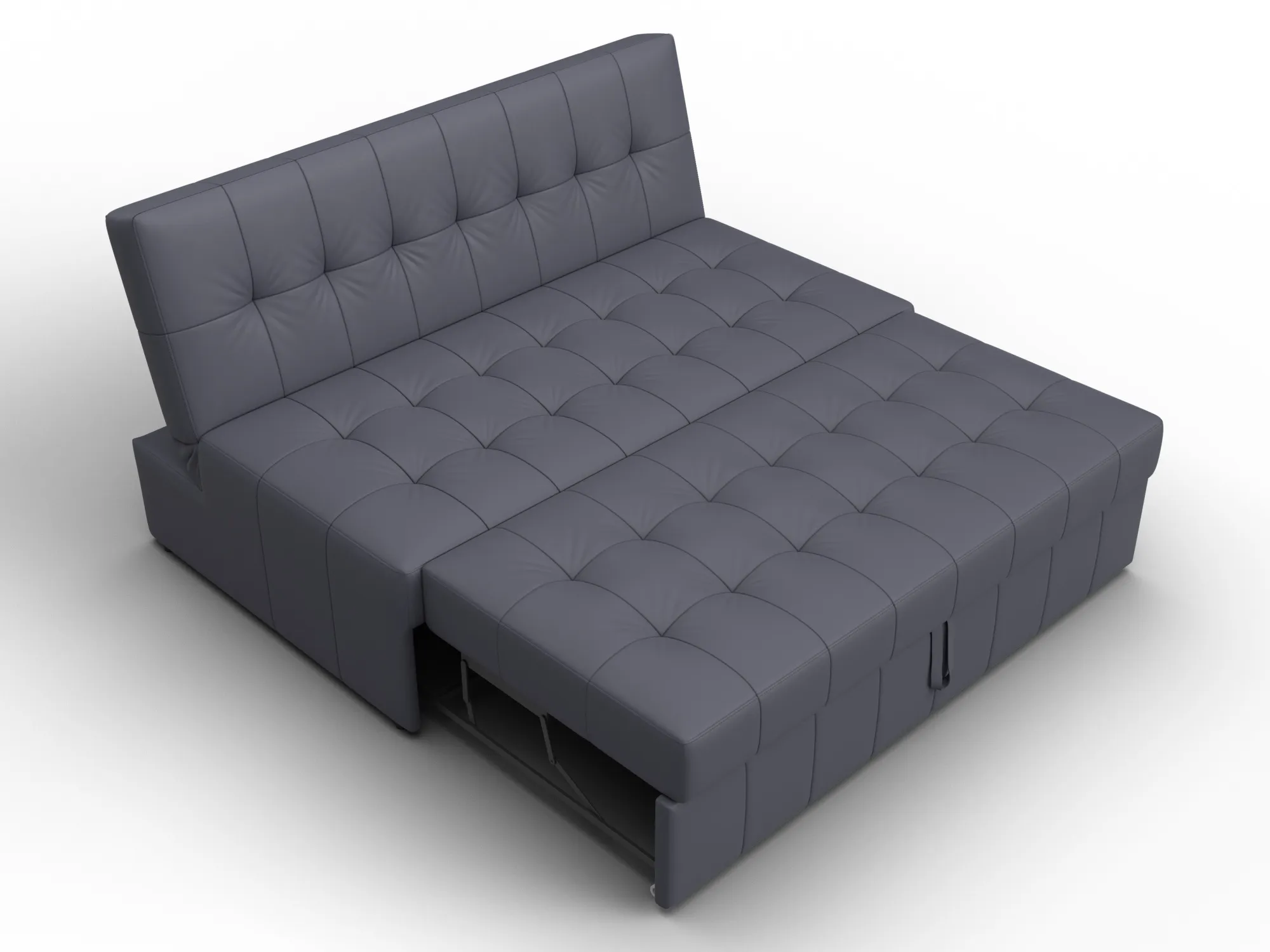 Диван прямой Лига-107 (140) ( GRIFON 15 серый )