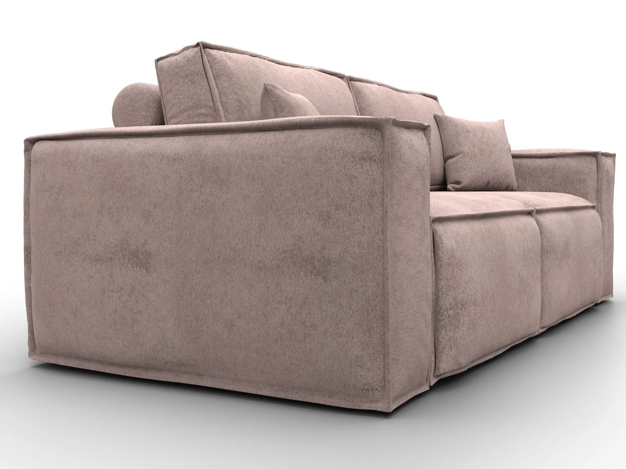 Диван прямой Лига-081 НПБ ( TOWER 05 бежевый )