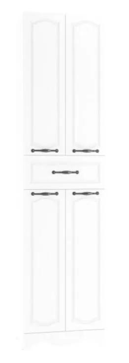 Пенал напольный 50 Rich белое дерево В1 Домино