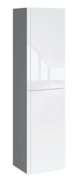 Пенал подвесной 40 Graffo белый глянец левый/правый Домино