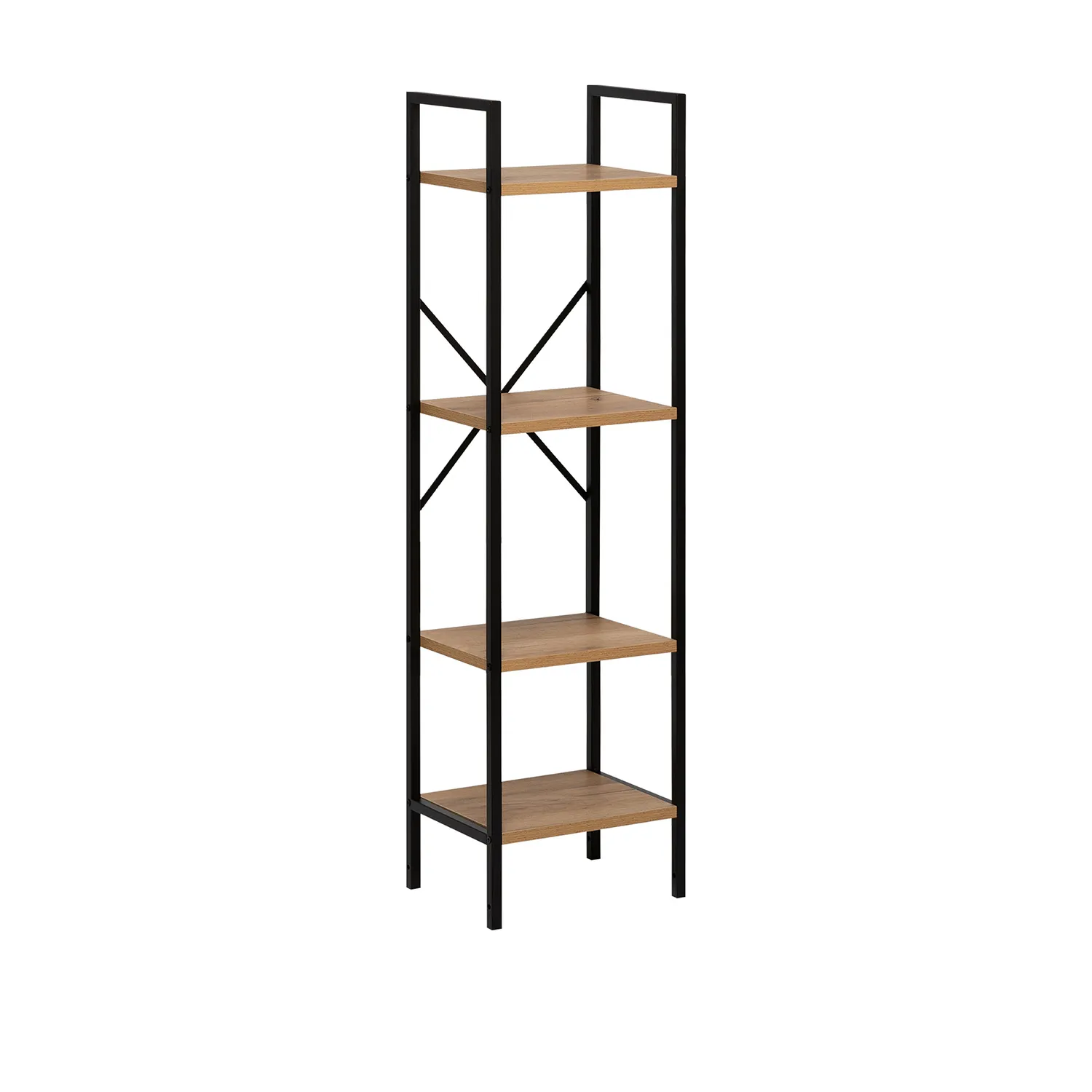 Стеллаж Leset Стилвуд 14 узкий, 4 полки