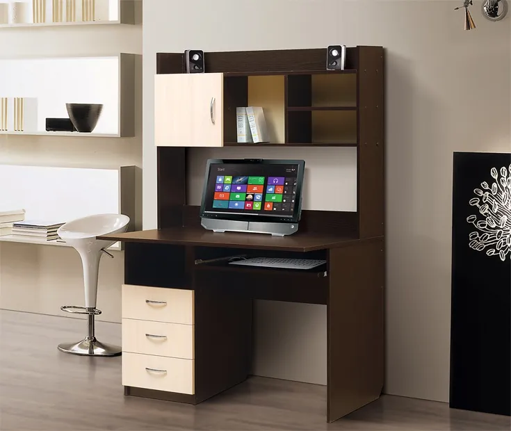 Компьютерный стол с тумбой Школьник 