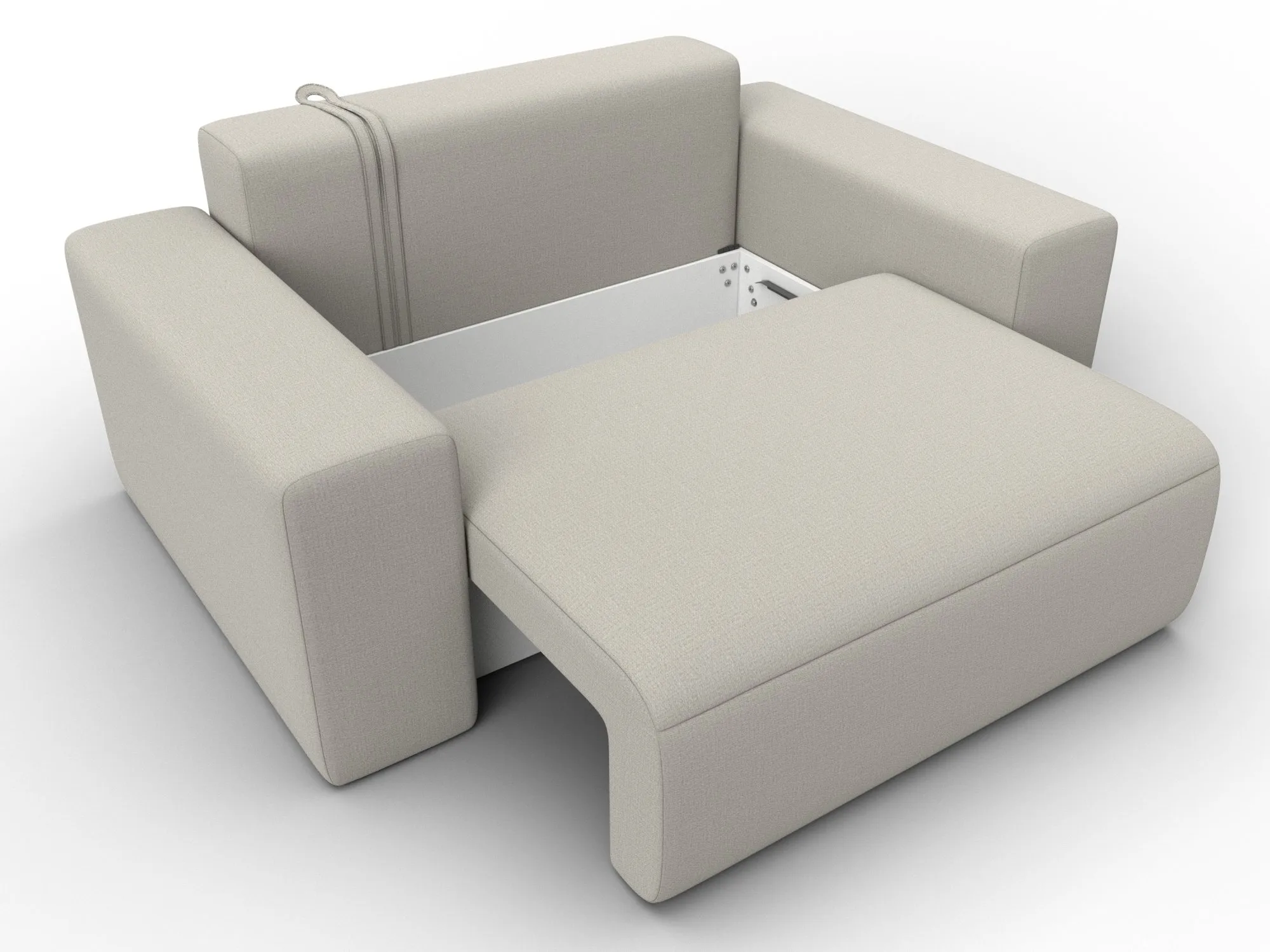 Кресло Лига-036 НПБ ( Амур бежевый )