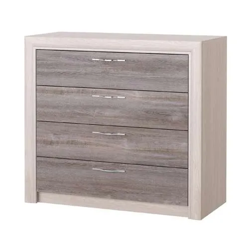 Комод ОКТАВА 4Я (дуб клабхаус серый)