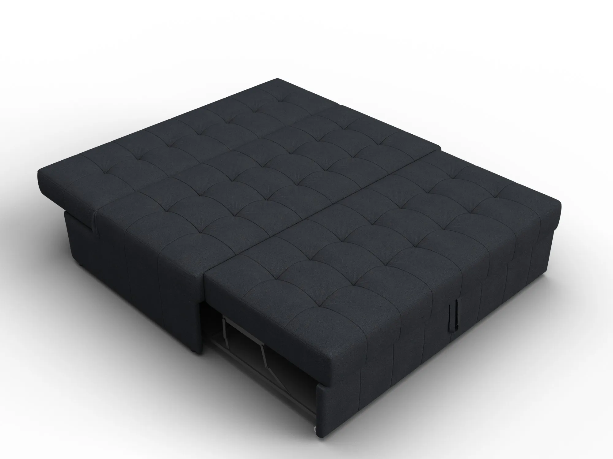 Диван прямой Лига-107 (140) ( JOLY 16 темно-серый )