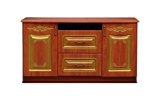 Вивальди Модуль 5 (2-х дверный, 2 ящика и ниша) Комод, глянец