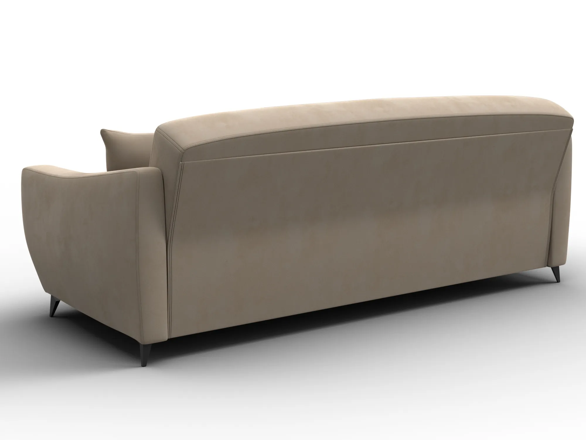 Диван-книжка Лига-095 НПБ ( SEVEN 729 бежевый )