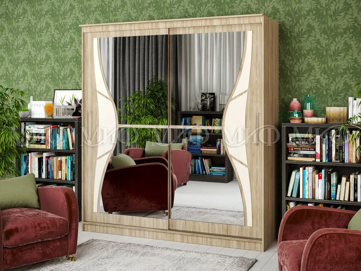 Шкаф-купе Элегант №1 (1,7)