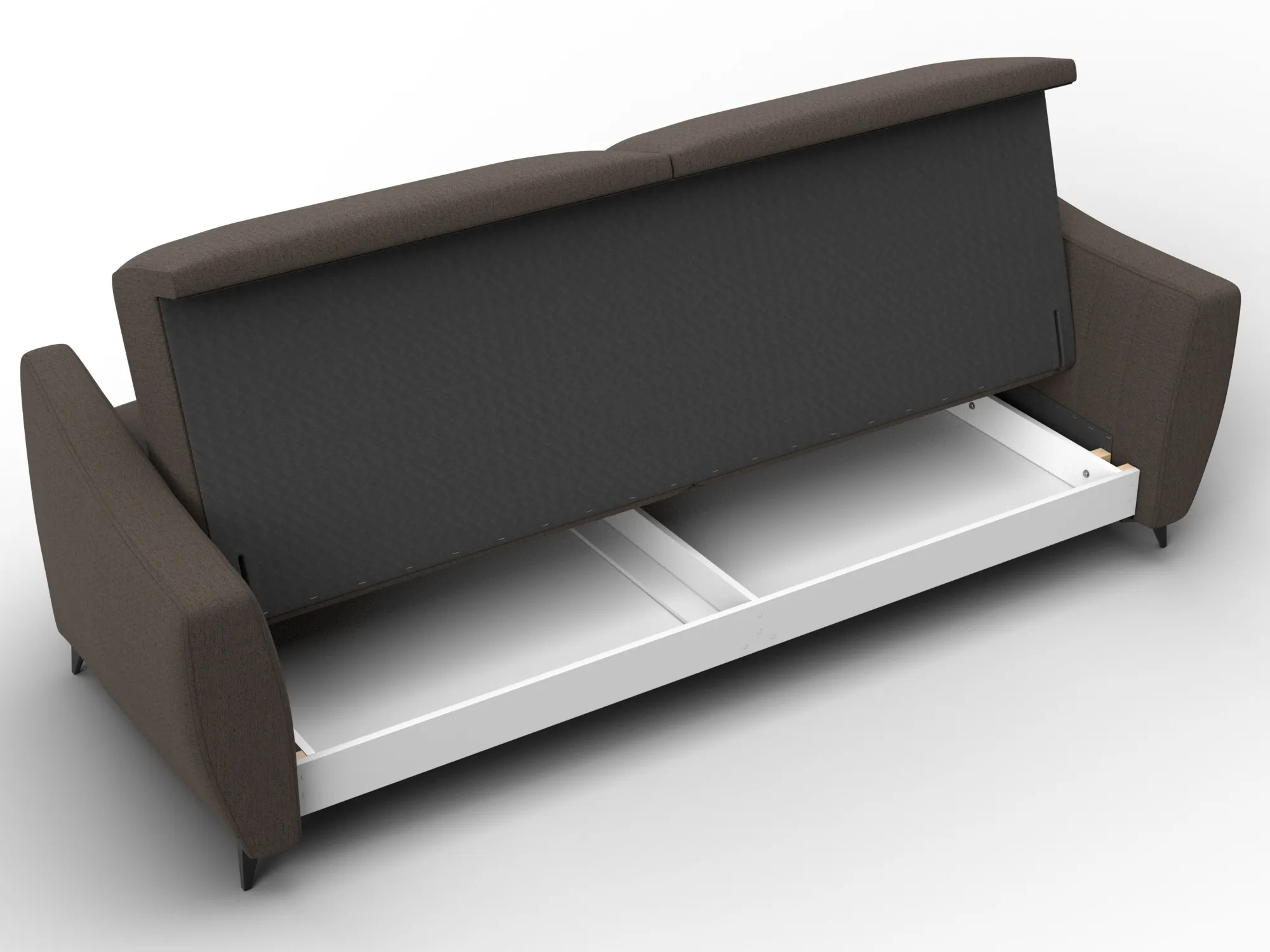 Диван-книжка Лига-095 НПБ ( Амур 05 коричневый )