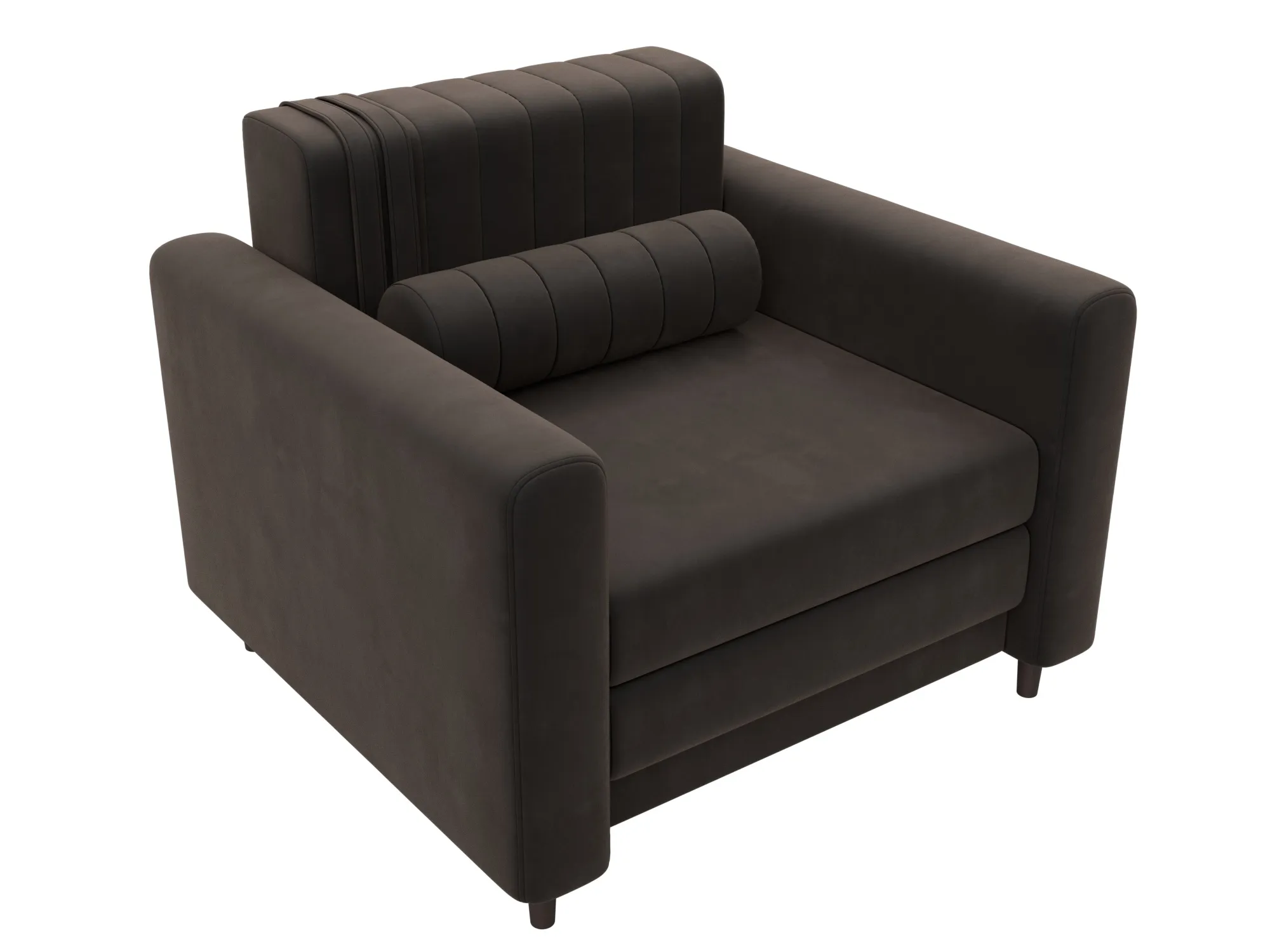 Кресло Лига-070 ( SEVEN 727 коричневый )