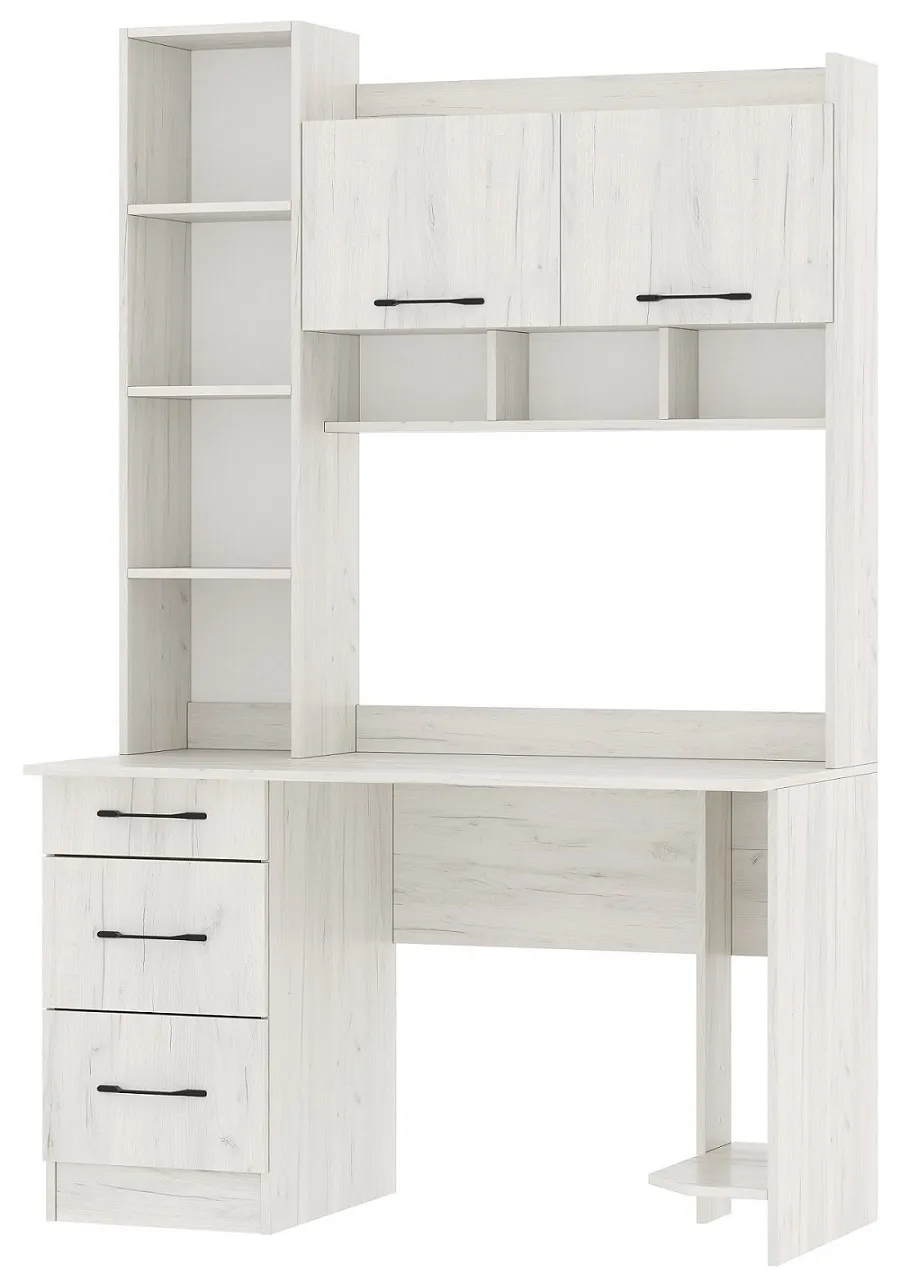Компьютерный стол ПКС-5 крафт белый