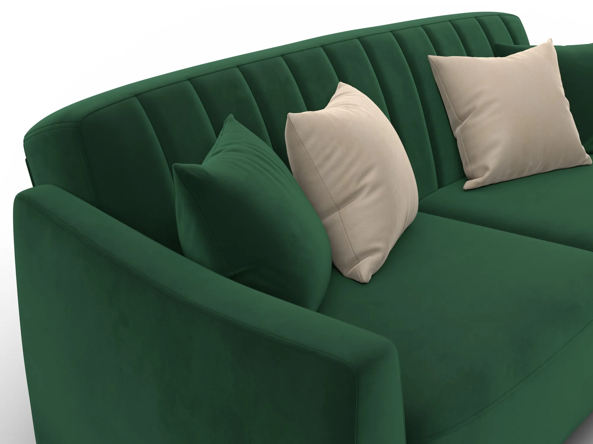 Диван-книжка Лига-095 НПБ ( SEVEN 626 зеленый )