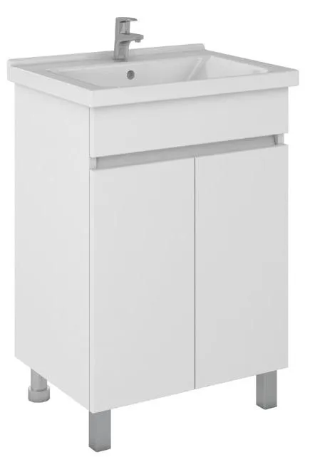 Тумба под умывальник "Миранда 60 Норма" без ящика Айсберг