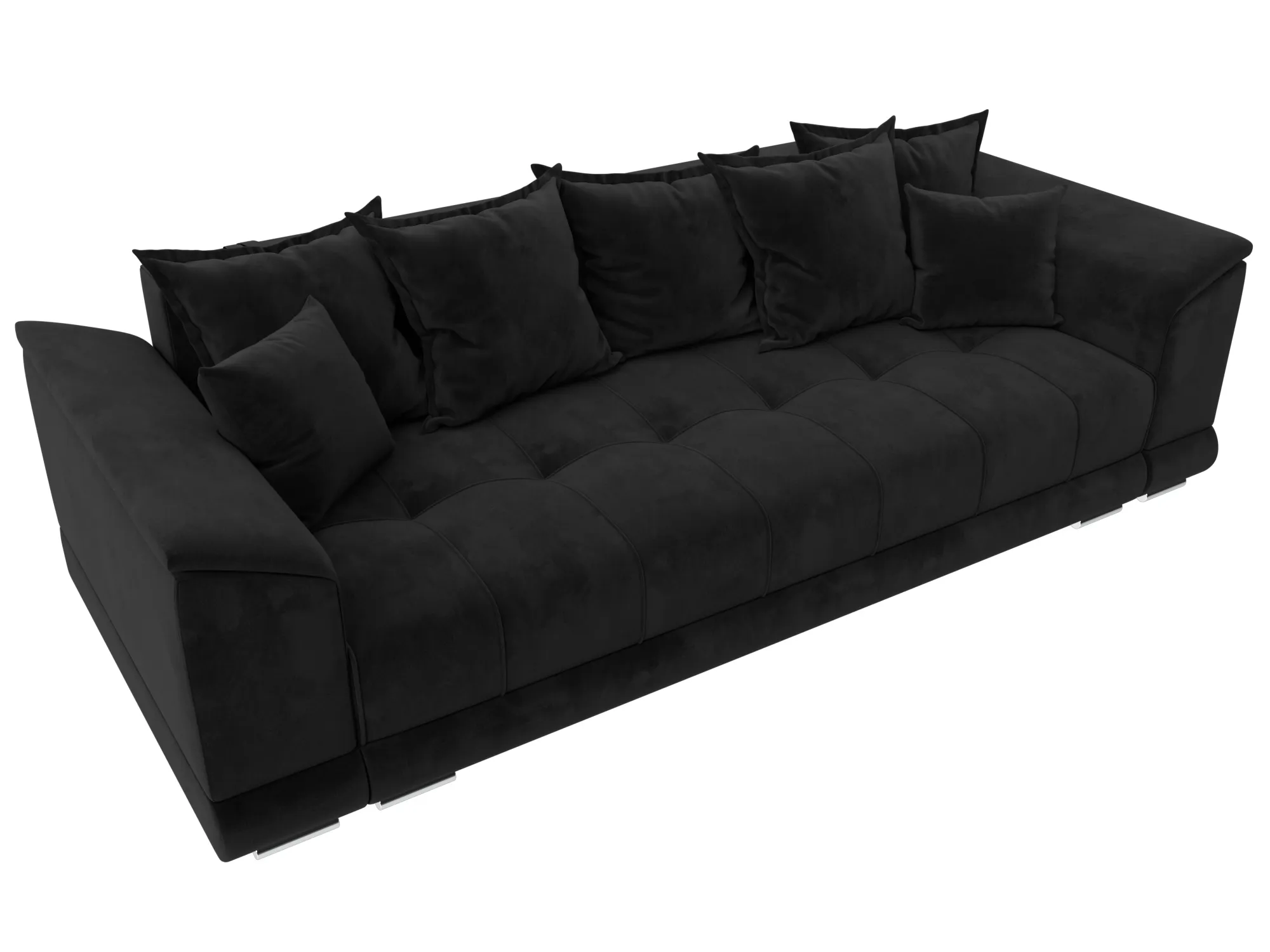 Диван прямой НордСтар НПБ ( SEVEN 35 черный )