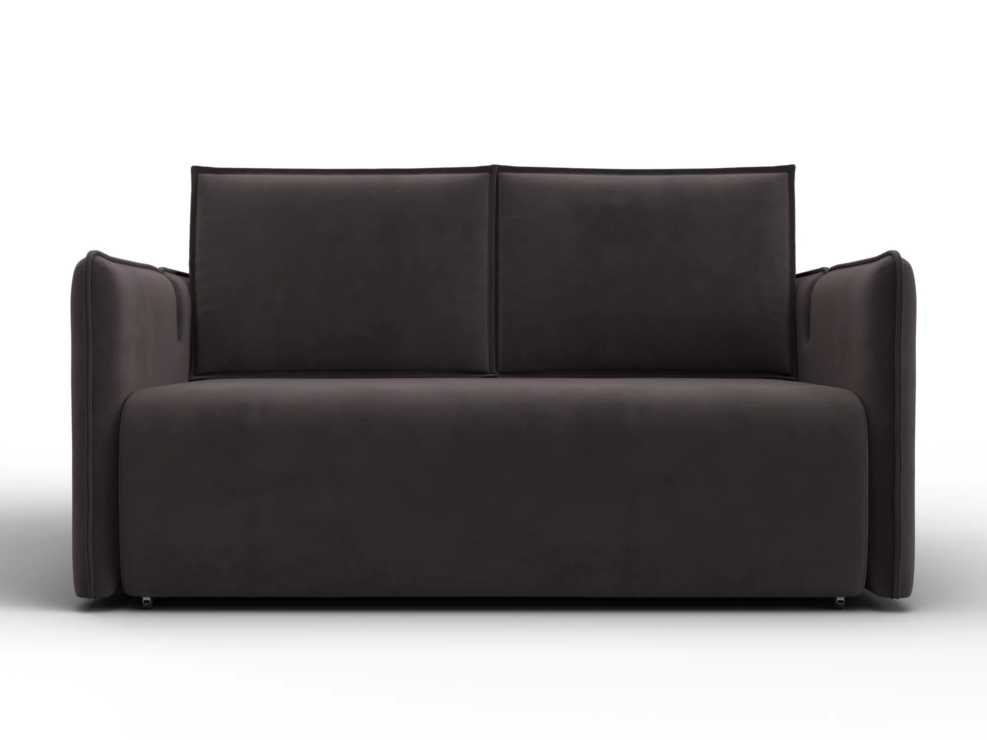 Диван прямой Лига-117 ( SEVEN 727 коричневый )