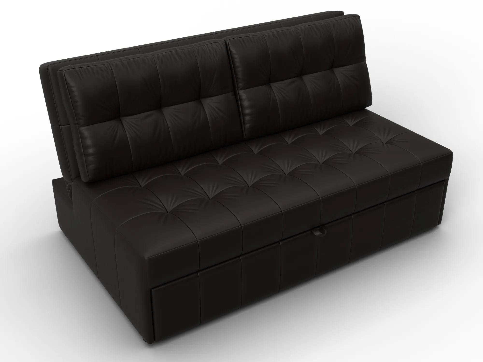 Диван прямой Лига-107 (140) ( GRIFON 12 коричневый )