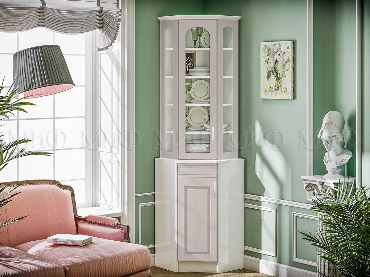 Буфет Констанция угловой (мускат)