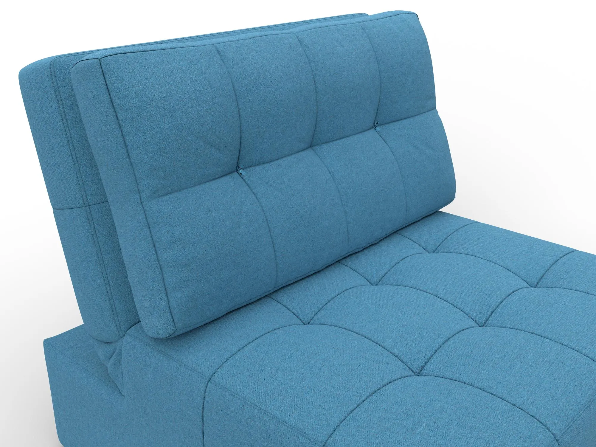 Кресло-кровать Лига-107 (80) ( Амур 10 голубой )