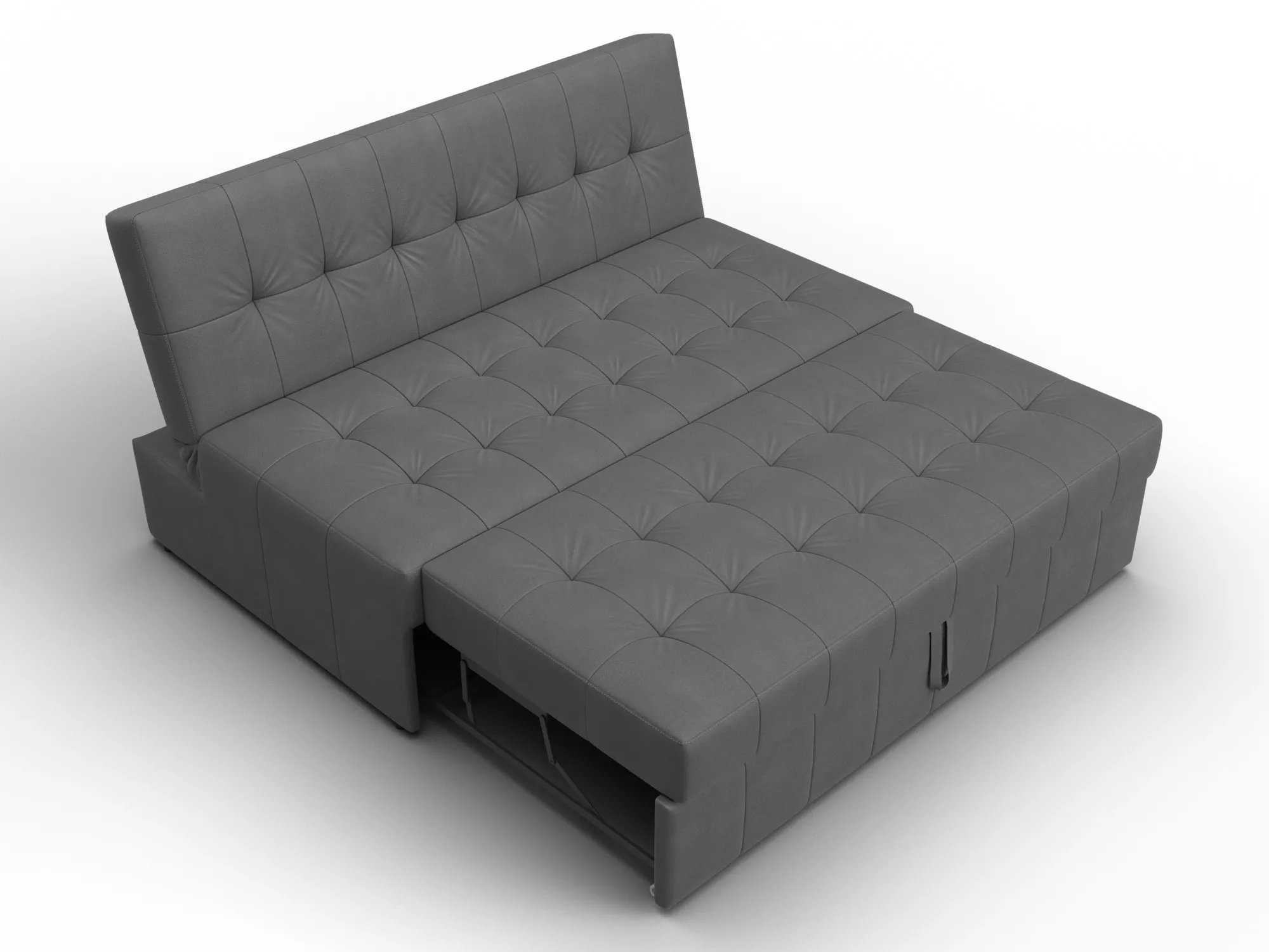 Диван прямой Лига-107 (140) ( JOLY 13 серый )