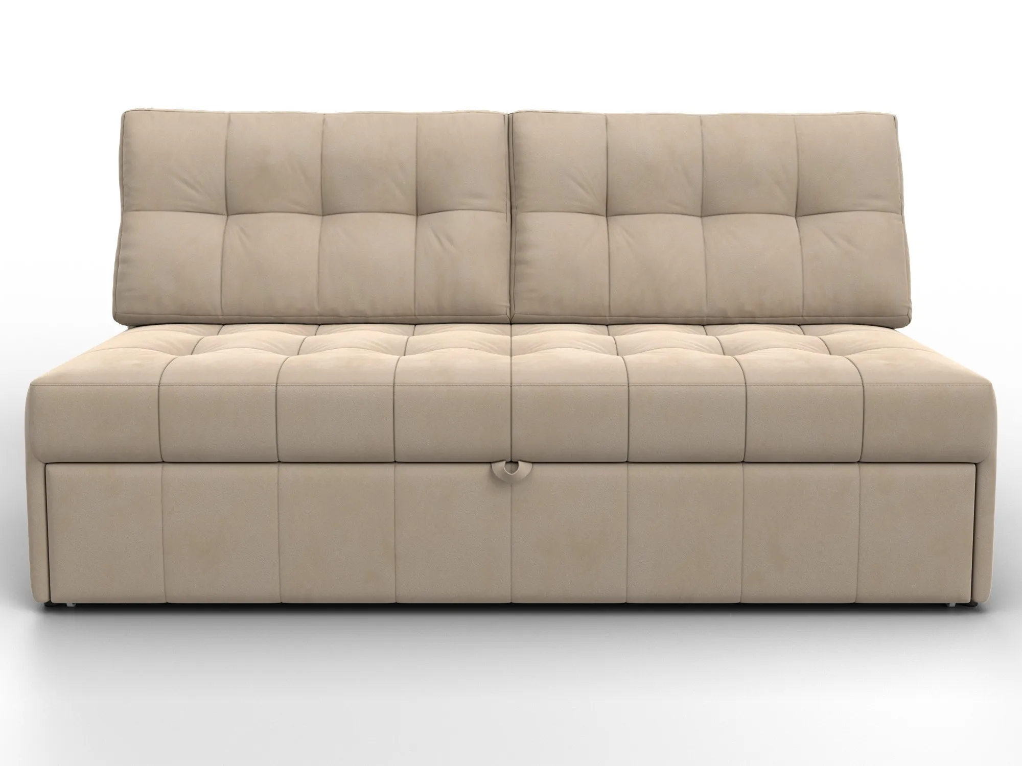 Диван прямой Лига-107 (160) ( SEVEN 729 бежевый )