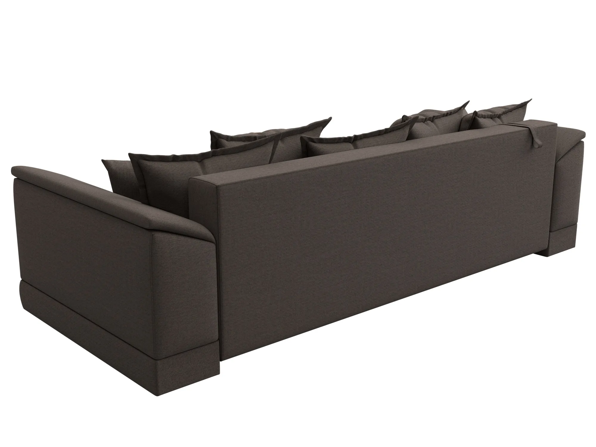 Диван прямой НордСтар НПБ ( Амур 05 коричневый )