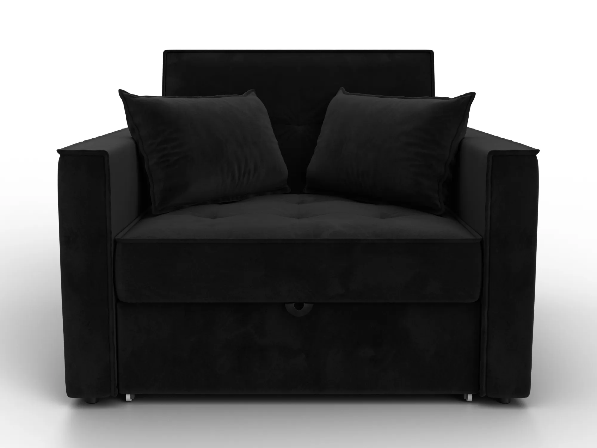 Кресло-кровать Лига-104 (80) ( SEVEN 35 черный )