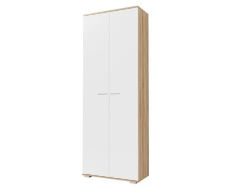 Шкаф ИТАЛИЯ ШК-800 сонома/белый глянец