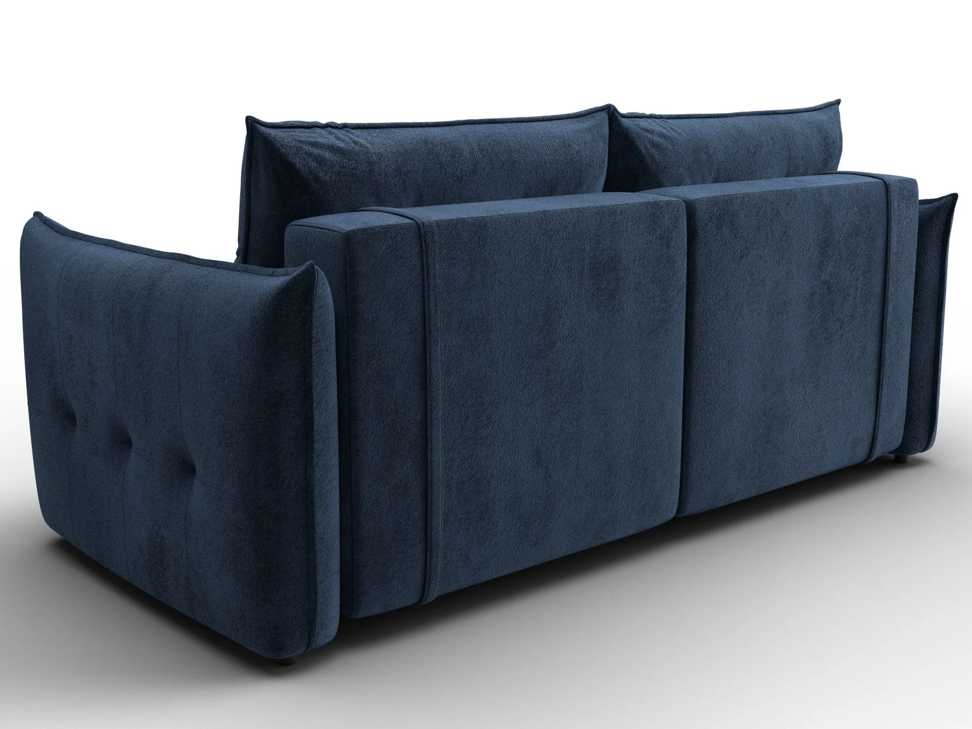 Диван прямой Лига-100 НПБ ( TOWER 13 синий )