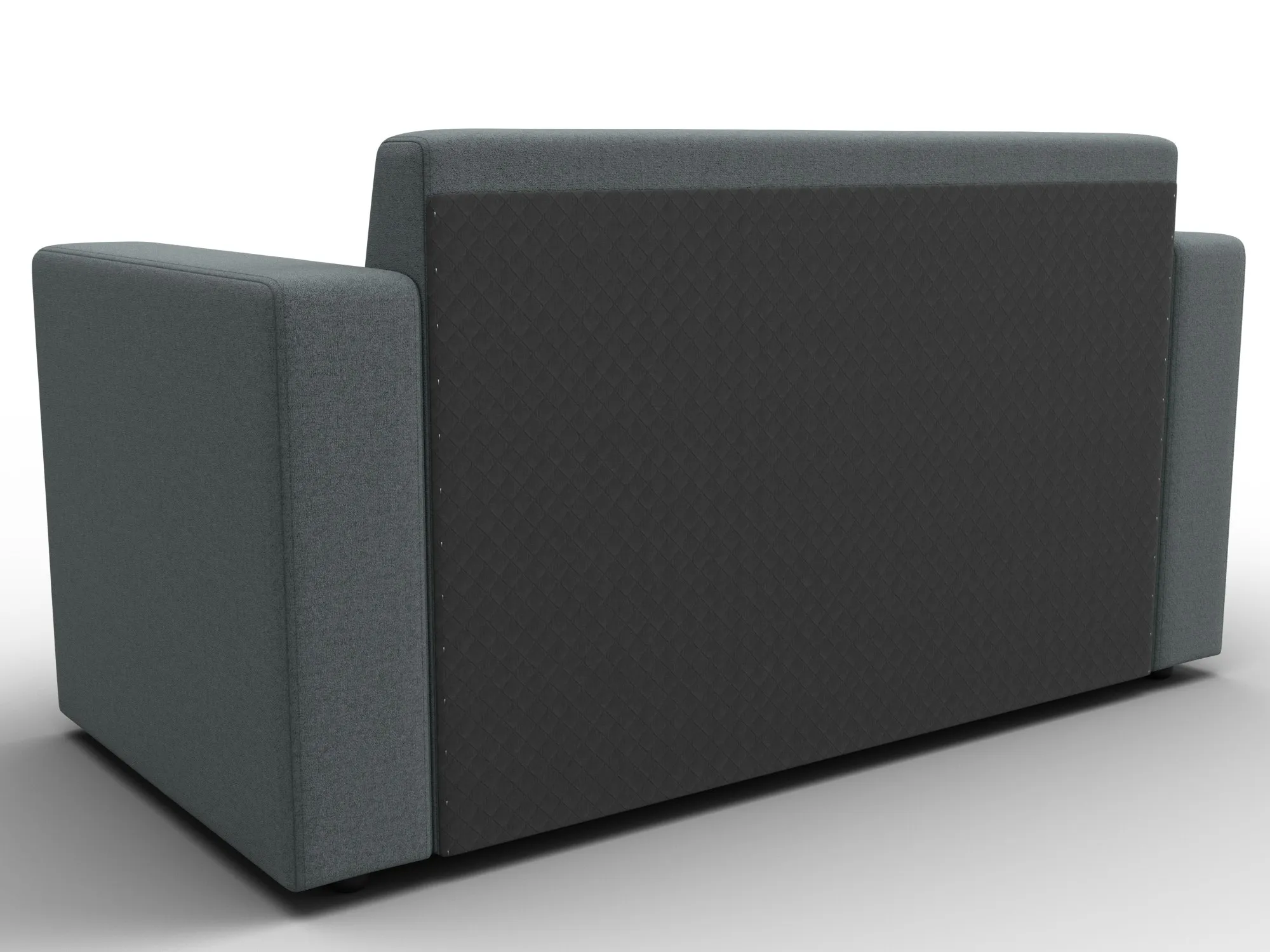 Диван прямой Лига-093 ( Амур 07 серый )