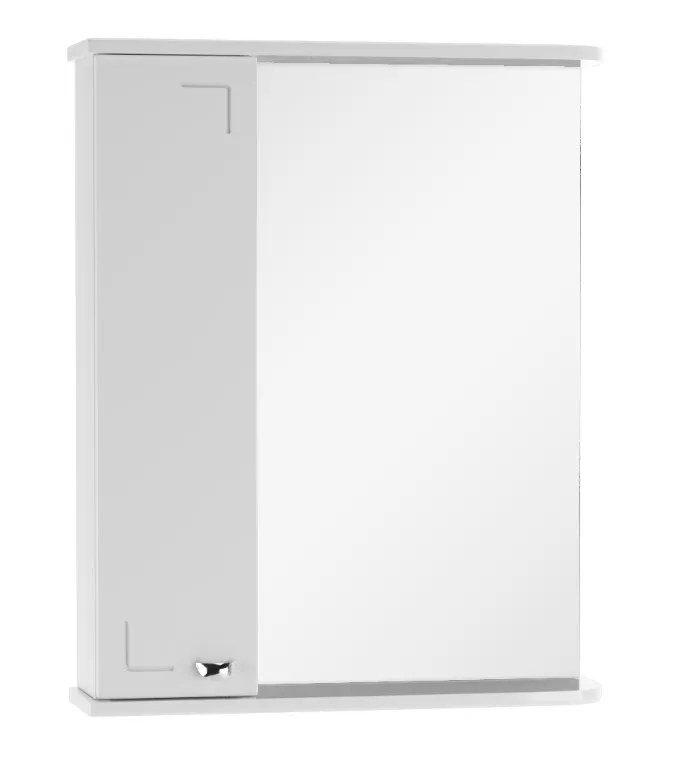 Шкаф-зеркало Классик 55 левый/правый Айсберг