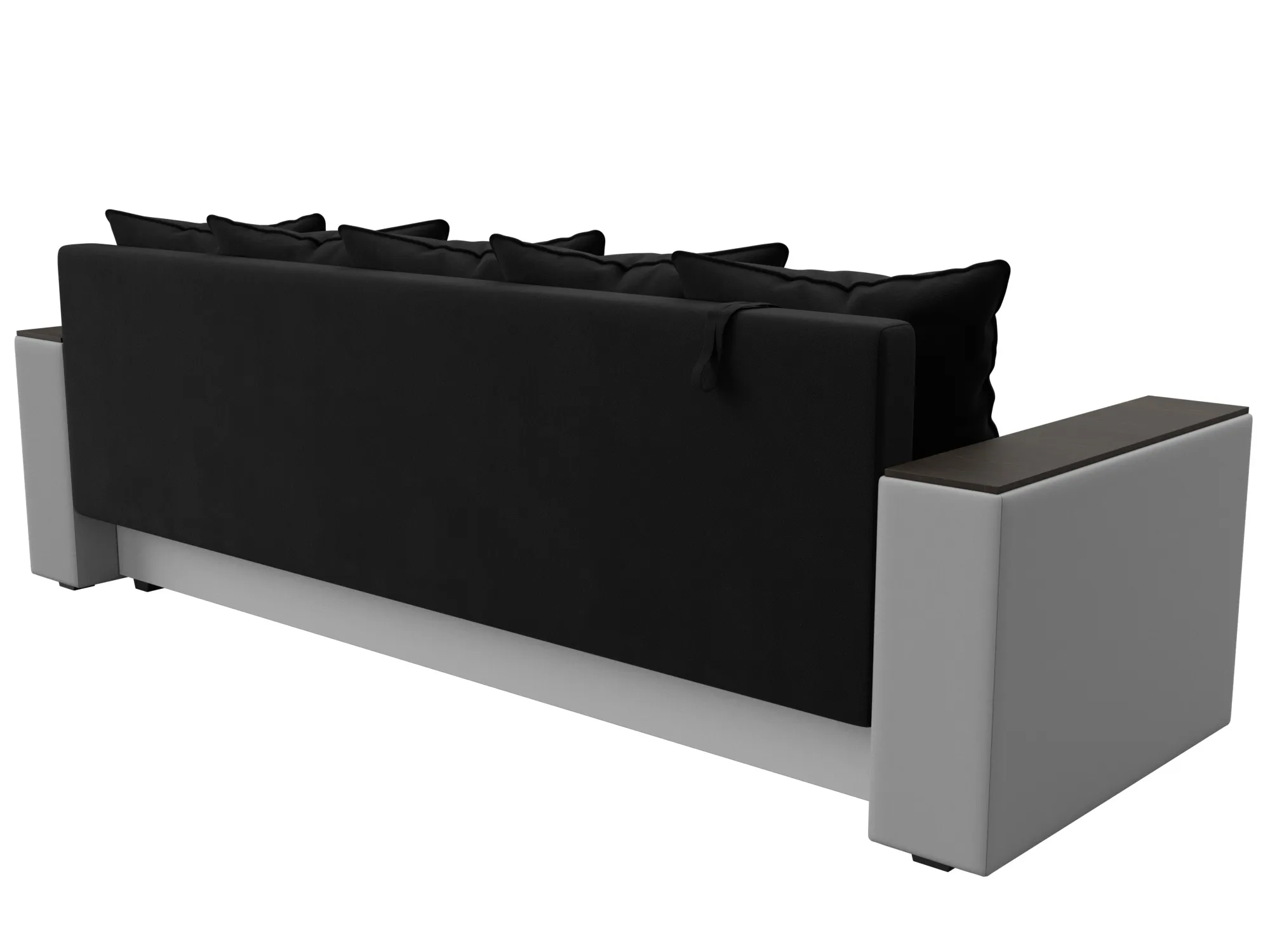 Диван прямой Дубай Лайт ( Черный;Белый )