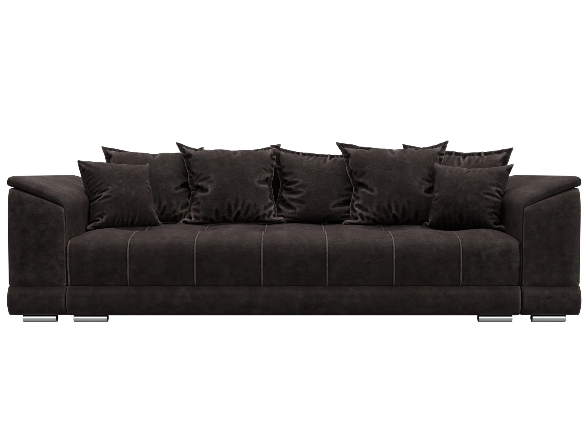 Диван прямой НордСтар НПБ ( BRUT 17 коричневый )