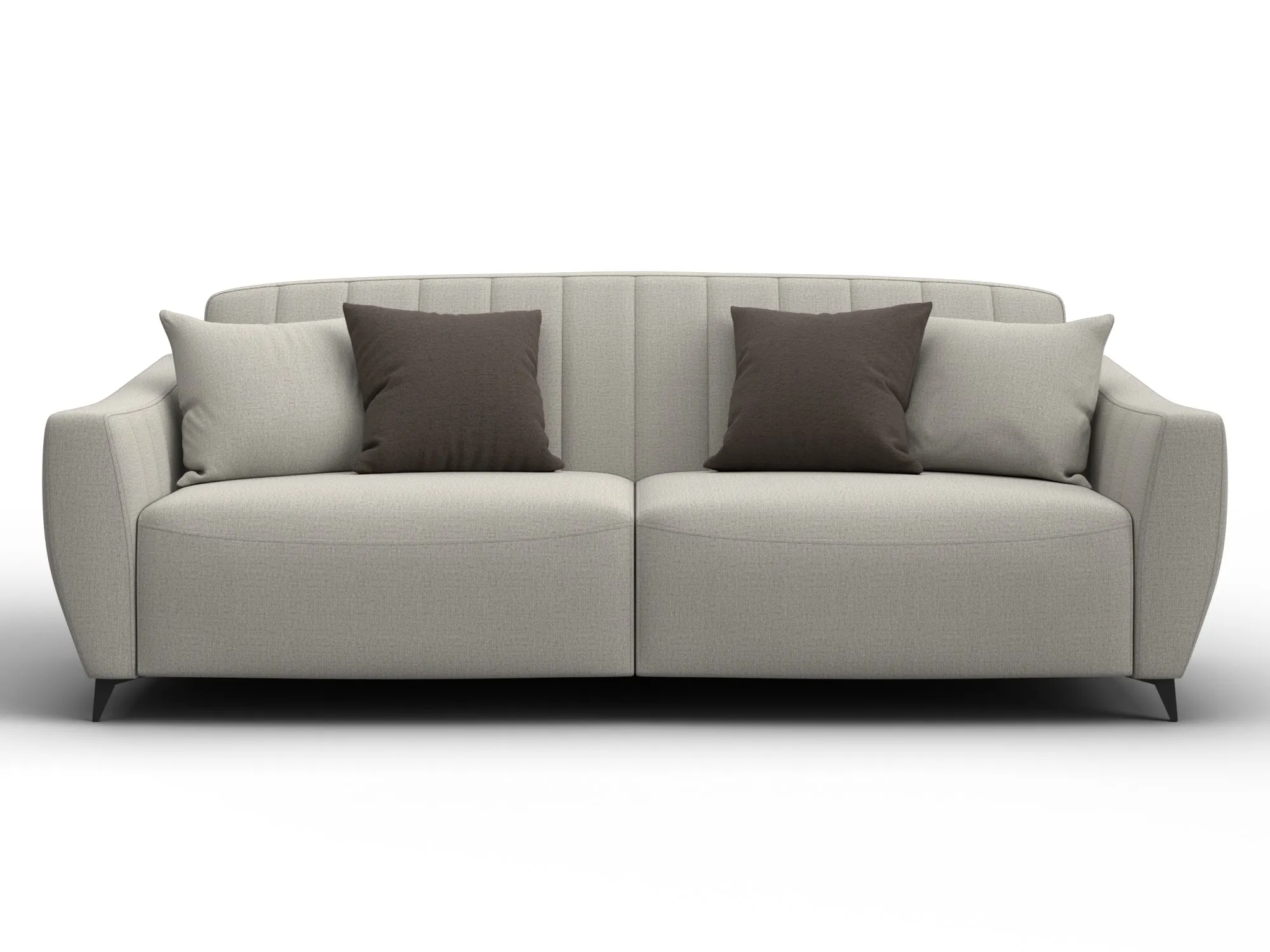 Диван-книжка Лига-095 НПБ ( Амур 02 бежевый )