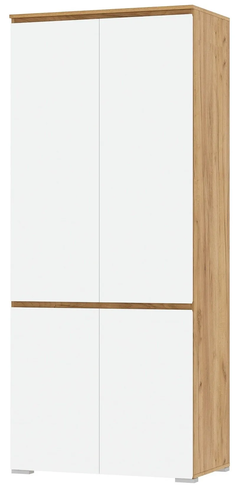 Шкаф ГРЕТТА 4С Дуб Крафт золотой-Белый